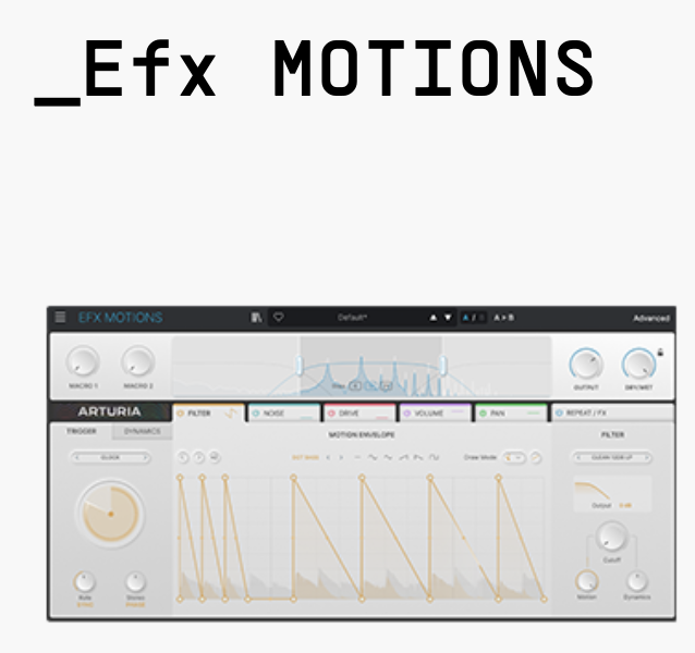 Arturia EFX Motions